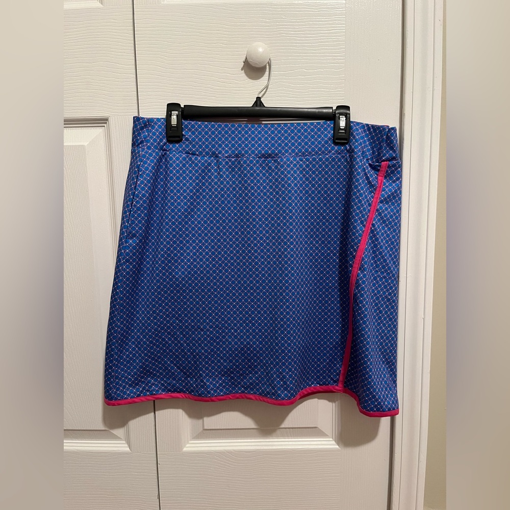 Court Haley Women’s 17 in. Geometric Dot Pocket Skort | XL | NWOT